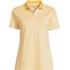 image:imageLands End Womens AmericanGrown Supima Cotton Polo ShirtGoldenrod Micro Stripe