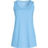 image:imageLands End Womens AmericanGrown Supima Cotton Tunic Tank TopBermuda Blue