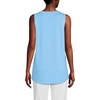 image:imageLands End Womens AmericanGrown Supima Cotton Tunic Tank TopBermuda Blue