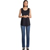image:imageLands End Womens AmericanGrown Supima Cotton Tunic Tank TopBlack