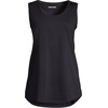 image:imageLands End Womens AmericanGrown Supima Cotton Tunic Tank TopBlack