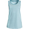 image:imageLands End Womens AmericanGrown Supima Cotton Tunic Tank TopBright Aqua Micro Stripe