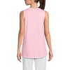 image:imageLands End Womens AmericanGrown Supima Cotton Tunic Tank TopLight Rose Pink