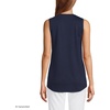 image:imageLands End Womens AmericanGrown Supima Cotton Tunic Tank TopRadiant Navy