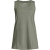 image:imageLands End Womens AmericanGrown Supima Cotton Tunic Tank TopSage