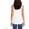 image:imageLands End Womens AmericanGrown Supima Cotton Tunic Tank TopWhite