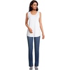 image:imageLands End Womens AmericanGrown Supima Cotton Tunic Tank TopWhite