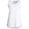 image:imageLands End Womens AmericanGrown Supima Cotton Tunic Tank TopWhite