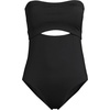 image:imageLands End Womens Bandeau Cut Out One PieceBlack
