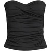 image:imageLands End Womens Bandeau Tankini Swimsuit TopBlack