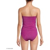 image:imageLands End Womens Bandeau Tankini Swimsuit TopBright Magenta Shine