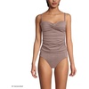 image:imageLands End Womens Bandeau Tankini Swimsuit TopBronze Sand Shine