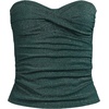 image:imageLands End Womens Bandeau Tankini Swimsuit TopDeep Balsam Shine