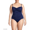 image:imageLands End Womens Bandeau Tankini Swimsuit TopDeep Sea Navy