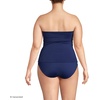 image:imageLands End Womens Bandeau Tankini Swimsuit TopDeep Sea Navy