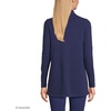 image:imageLands End Womens Cashmere Mock Neck Swing Tunic SweaterDeep Sea Navy