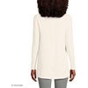 image:imageLands End Womens Cashmere Mock Neck Swing Tunic SweaterFresh Ivory