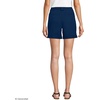 image:imageLands End Womens Chino High Rise Pleated 7 ShortsDeep Sea Navy