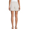 image:imageLands End Womens Chino High Rise Pleated 7 ShortsLight Stone