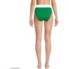 image:imageLands End Womens Chlorine Resistant Reversible Ultra High Leg High Waisted Bikini Swim BottomsFresh GrassEgret White Flower