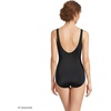 image:imageLands End Womens Chlorine Resistant Soft Cup Tugless Sporty One Piece Swimsuit  UPF 50 Chlorine Resistant Soft Cup Bra Scoop Neck Lap Swimming Water Aerobics Plus and Long SizesBlack