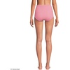 image:imageLands End Womens Chlorine Resistant Tummy Control Tugless High Waisted Bikini Swim BottomsRouge PinkWhite Gingham