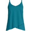 image:imageLands End Womens Chlorine Resistant Wrap Tankini Swimsuit TopParadise Teal