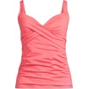 image:imageLands End Womens Chlorine Resistant Wrap Tankini Swimsuit TopWood Lily
