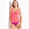 image:imageLands End Womens Chlorine Resistant Wrap Tankini Swimsuit TopWood Lily