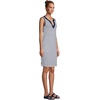 image:imageLands End Womens Cotton Jersey Sleeveless Swim Coverup DressWhiteDeep Sea Stripe