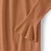 image:imageLands End Womens Cotton Pointelle Turtleneck SweaterCanyon Camel
