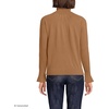 image:imageLands End Womens Cotton Pointelle Turtleneck SweaterCanyon Camel