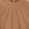 image:imageLands End Womens Cotton Pointelle Turtleneck SweaterCanyon Camel