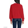 image:imageLands End Womens Cotton Rugby SweaterCompass Red