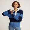 image:imageLands End Womens Cotton Rugby SweaterMuted Cobalt BlueNavy Rugby