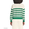 image:imageLands End Womens Cotton Rugby SweaterVibrant Clover Stripe