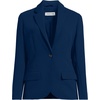 image:imageLands End Womens Crepe BlazerDeep Sea Navy