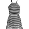 image:imageLands End Womens Crochet Monokini Swim Dress SwimsuitBlackWhite