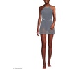 image:imageLands End Womens Crochet Monokini Swim Dress SwimsuitDeep Sea NavyWhite