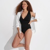 image:imageLands End Womens DCup Plunge Tankini TopBlack