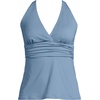 image:imageLands End Womens DCup Plunge Tankini TopDusk Sky