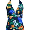 image:imageLands End Womens DCup Plunge Tankini TopNavyExploded Poppy Floral