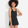 image:imageLands End Womens DCup Scoop Neck Swim Dress SwimsuitBlack