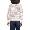 image:imageLands End Womens Drifter Jersey Crewneck SweaterHollyIvoryGreen