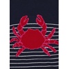 image:imageLands End Womens Drifter Jersey Crewneck SweaterRed CrabNavy
