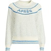 image:imageLands End Womens Drifter Raglan Sleeve Easy Fit SweaterBright Cerulean Apres