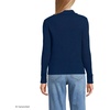 image:imageLands End Womens Drifter Ribbed Collared Blazer SweaterDeep Sea Navy