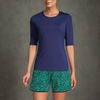 image:imageLands End Womens Elbow Sleeve Rash GuardDeep Sea Navy
