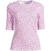 image:imageLands End Womens Elbow Sleeve Rash GuardPink Mini Bloom Floral