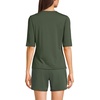 image:imageLands End Womens Elbow Sleeve Rash GuardRich Olive Green